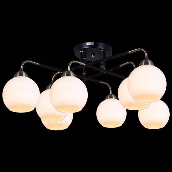 Потолочная люстра ILLUMICO IL0252-8CSQ-79 BK AB