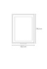 Зеркало Bagno Piu Get 60X80 белое