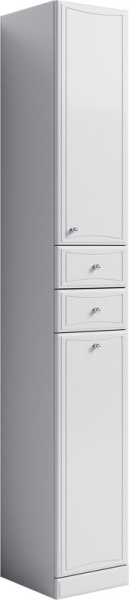 Шкаф-пенал AQWELLA Barcelona 30 (Ba.05.13) белый