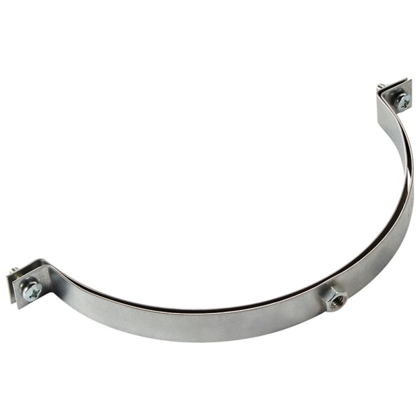 Хомут для воздуховода без резин. профиля 160 мм (гайка) (100 шт.)