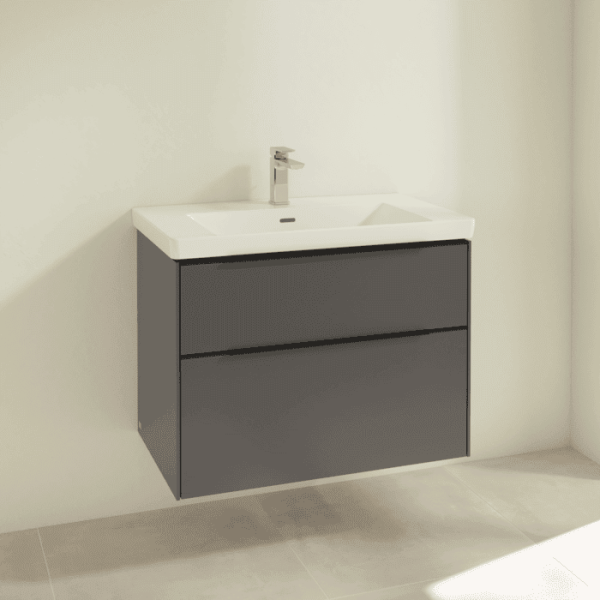 Тумба под раковину 77х48 см Villeroy&Boch Subway 3.0 C57401VR graphite