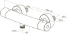 Смеситель для душа AM.PM Sense F7540000
