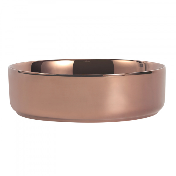 Раковина накладная Abber Bequem 40 AC2109RG розовое золото