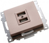 Розетка USB без рамки Stekker Катрин 39602