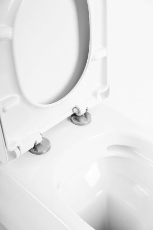 Унитаз-компакт безободковый BelBagno MARINO BB105CPR с сиденьем BB865SC