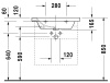 Раковина Duravit DuraStyle 2320800000