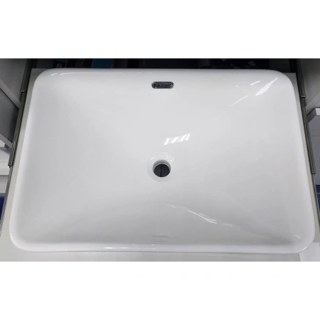 Раковина CeramaLux 78441 60x40,5 см, встраиваемая сверху, белый
