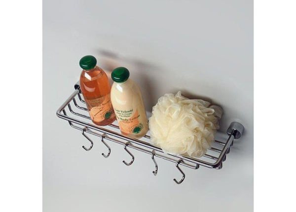 Полка-корзина с крючками WasserKRAFT Donau K-9415