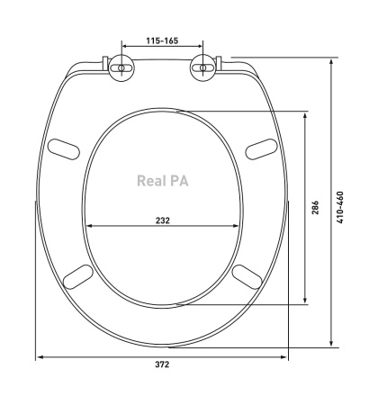 Сиденье Berges Real PA 020301