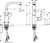 Смеситель для раковины hansgrohe Metris 31081000