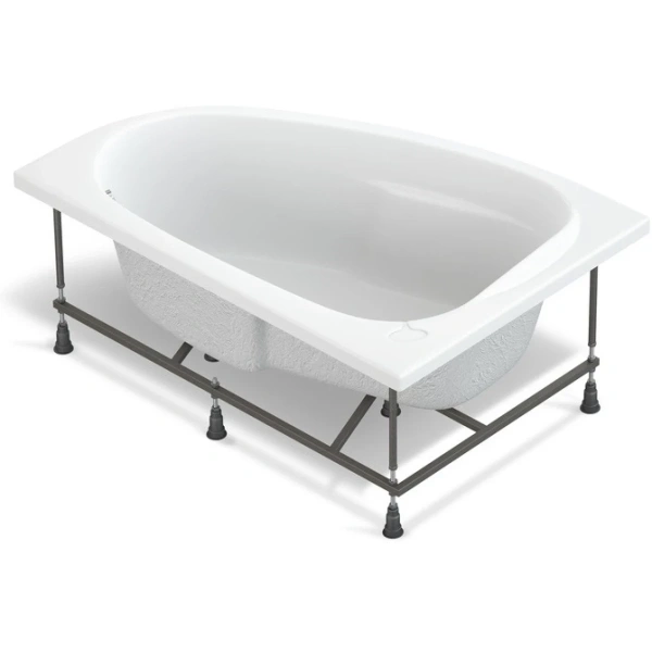 Акриловая ванна 150x95 см L Cersanit Joanna WA-JOANNA*150-L
