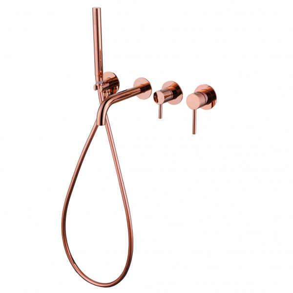 Смеситель для ванны Abber Wasser Kreis AF8130RG золото