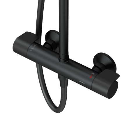 Душевая стойка AM.PM X-Joy F0785A422 черный матовый