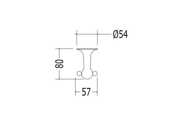 Крючок Devon&Devon New York NY113CR