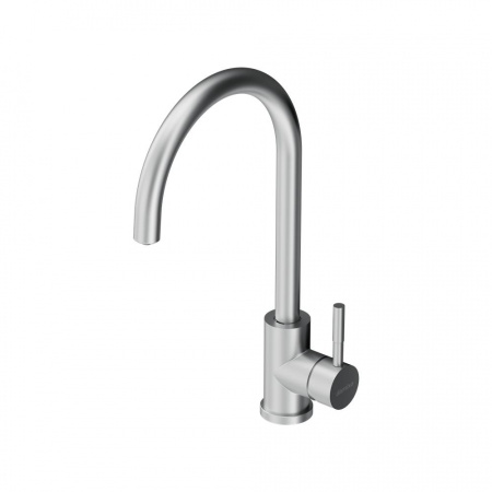 Смеситель для кухни Damixa Merkur 400721400 с каналом для питьевой воды никель