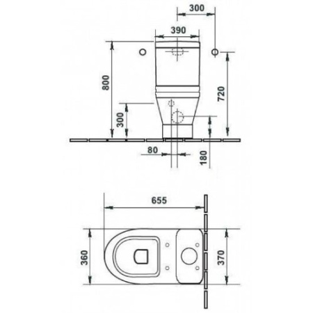 Бачок для унитаза Duravit Starck 3 920100005