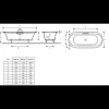 Чугунная ванна Jacob Delafon Volute 180x80 E6D038-00