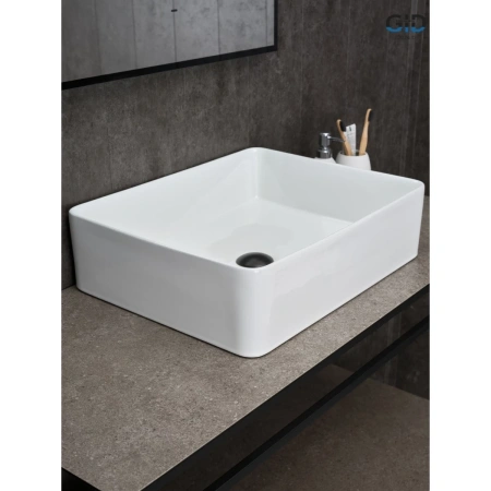 Раковина-чаша GID N9104 52x41 см, накладная, белый