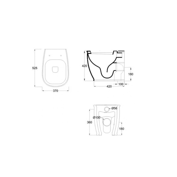 Сиденье для унитаза Artceram Azuley AZA001 05 71
