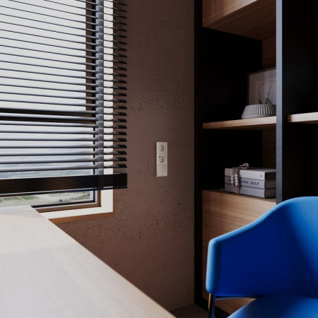 Накладка для розетки с заземлением и со шторками Voltum S70 METAL VLSM000710