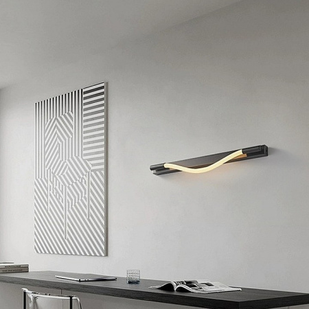 Накладной светильник LIGHTERA Tura LE103W-80B