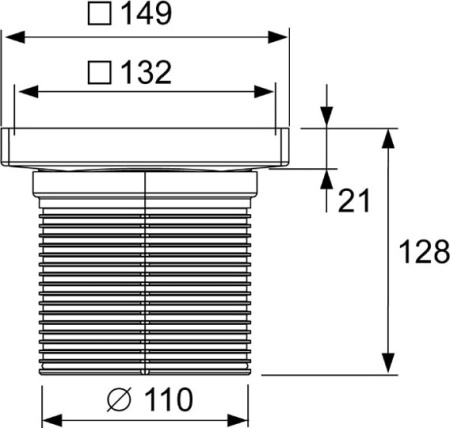 Основа для плитки Tece TECEdrainpoint S 3660011 с монтажным элементом