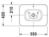 Раковина Duravit Bacino 334520000