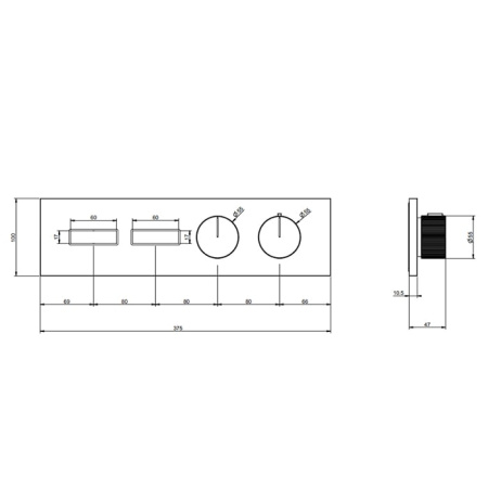Смеситель для душа Gessi Hi-Fi 63012#031