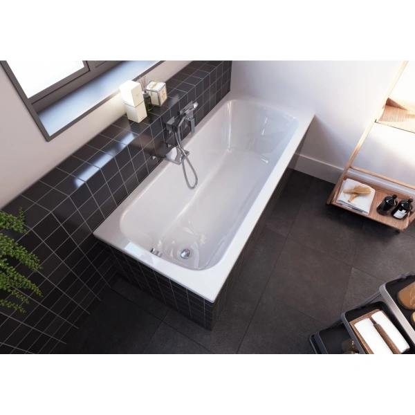 Акриловая ванна Riho Milano B043001005 170x75 см, белый