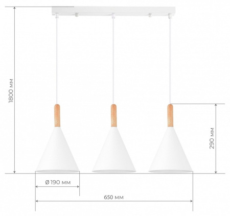 Подвесной светильник EVOLUCE Arket SLE1255-503-03