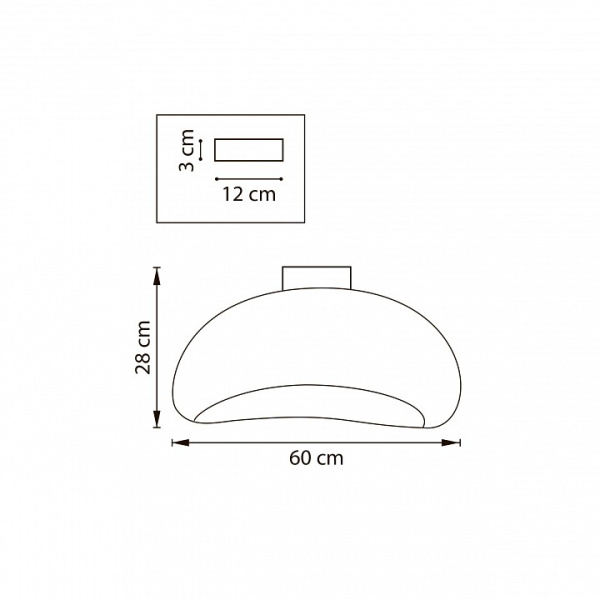 Накладной светильник Lightstar Sigma 611666