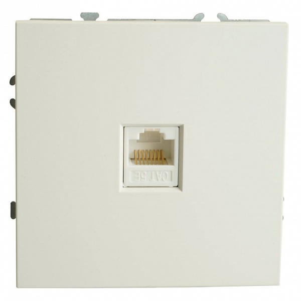 Розетка Ethernet RJ-45 без рамки Stekker Эмили 49873