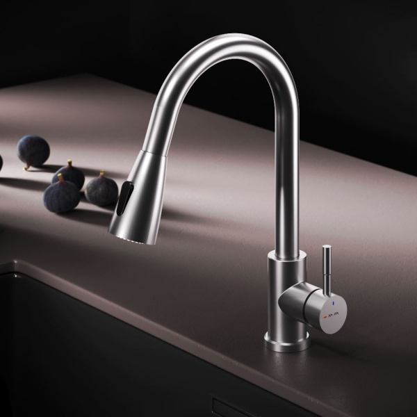 Смеситель для кухни AM.PM X-Joy S F85B07511 сатин