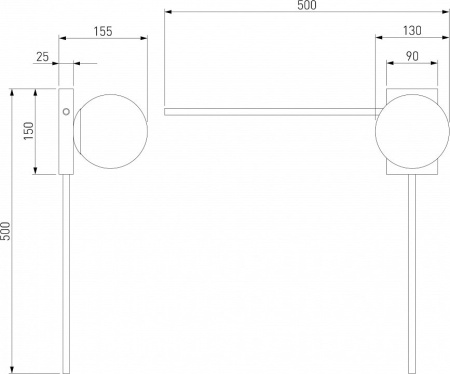 Бра Eurosvet Fredo 40035/1 белый