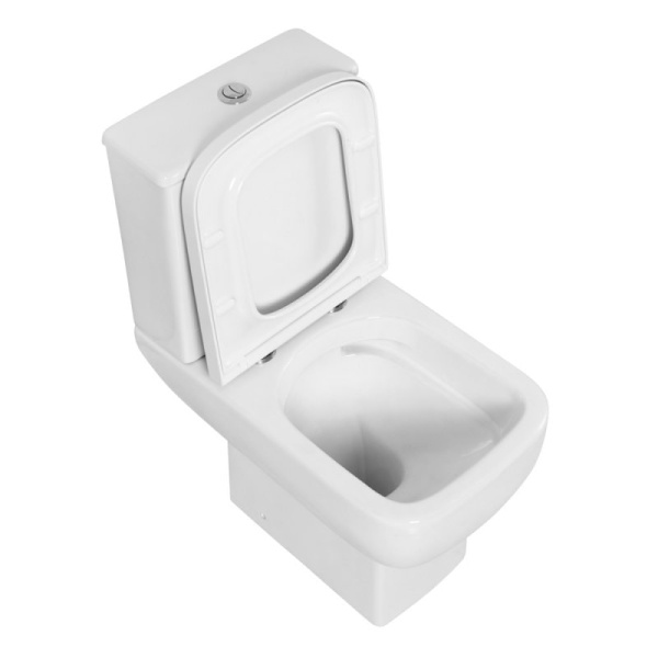 Чаша унитаза BelBagno Aurora BB8604CPR/SC с сиденьем