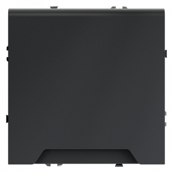 Розетка с заземлением и со шторкой без рамки с крышкой Voltum S70 VLS040307