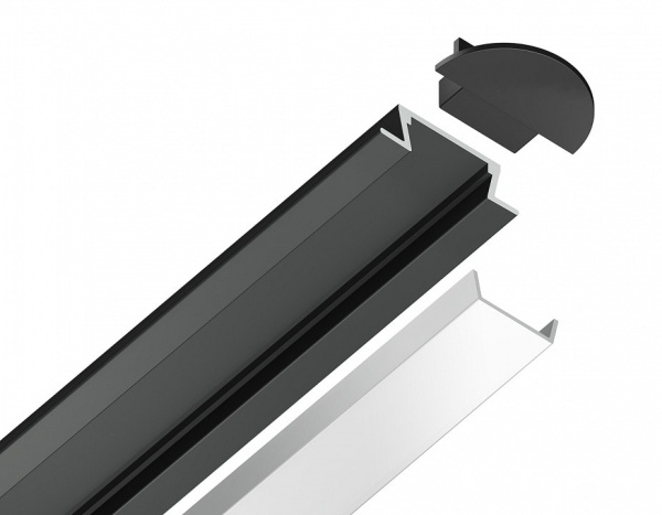 Профиль встраиваемый Ambrella Light GP GP1001BK