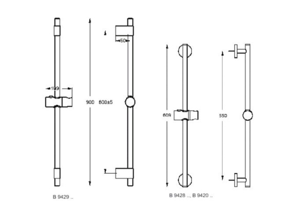 Душевая стойка Ideal Standard Idealrain B9420AA