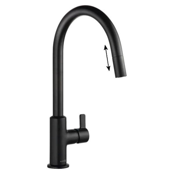 Смеситель для кухни Kludi Bingo Star XS 468513978 черный матовый