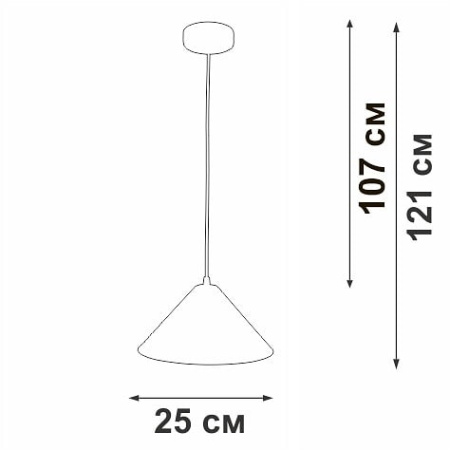 Подвесной светильник Vitaluce V29250 V29250-1/1S