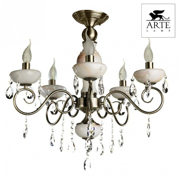 Люстра на штанге Arte Lamp Onyx A9591PL-5AB
