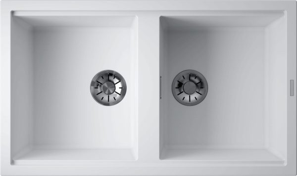 Кухонная мойка Omoikiri Kitagawa 86-2 4993806 белая матовая