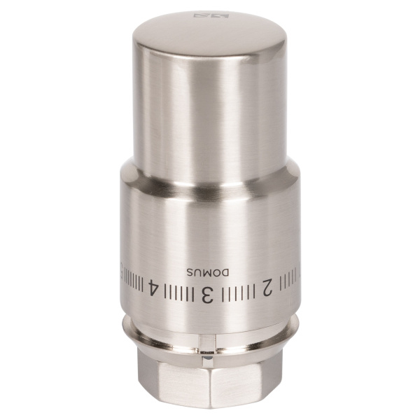 Термоголовка жидкостная Royal Thermo Design PRO М30х1,5 (матовый никель)