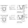 Унитаз приставной Villeroy & Boch Subway 660710R1