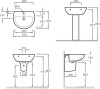 Раковина Jacob Delafon Patio E4158NG-00
