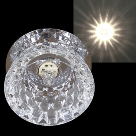 Встраиваемый светильник Sneha 7298/H G9 CR