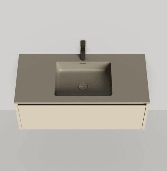 Тумба с раковиной Salini Domino Onda Plus 100 27D110ON RAL