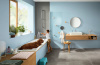 Смеситель для ванны hansgrohe Ecostat E 15774000 хром