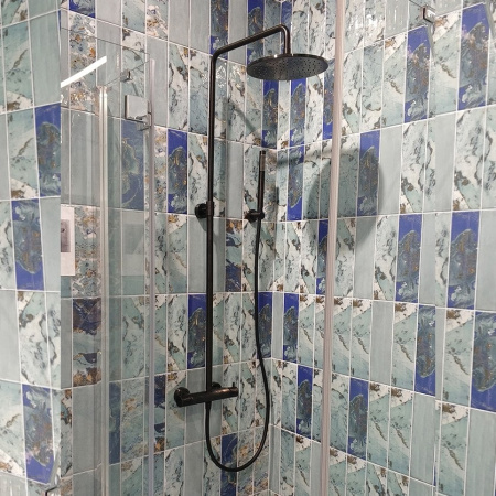 Душевая система Paini Cox 78PZ689TH с термостатом