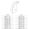 Зеркало Agape Nudo 80x80 ASPE0880O